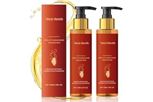 COZCZYEQCO 2PCS Magic-Huile Pour Le Corps, Avec 99% D'ingrédients Naturels, Huile Corporelle Raffermissante Pour La Peau, Pour Peaux Fines Ridules Y Sèches, Raffermit,Élasticité, Hydrate,huile De Soin-200ML