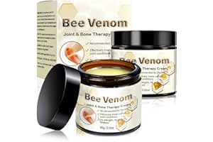 TPYAG Bienengiftsalbe,Bienengift Gelenkcreme，Gelenk- & Knochen-Therapie-Creme，Bee Venom Joint Cream，lindert Gelenk- und Muskelschmerzen, (2Stück)