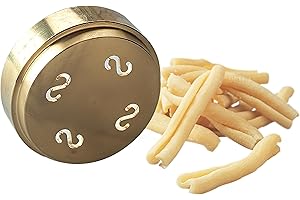 Kenwood Caserecce A910/2 Accessorio Trafila in Bronzo per Creare la Pasta Fresca, Made in Italy, Accessorio per Impastatrice Planetaria Compatibile con il Torchio Kenwood, Dotato di Cofanetto