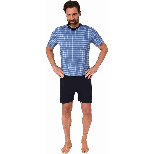 Normann Care Herenoverall Met Korte Mouwen – Eendelige Pyjama Met Ritssluiting Op De Rug Voor Zorg En Comfort