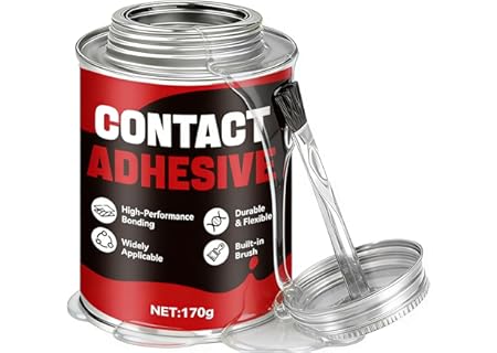 Kontaktlim, flytande neoprenlim, PVC/sko/gummi/skosula, lämplig för läder, gummi, textilier, metall - Amazon Deal & Rabatt