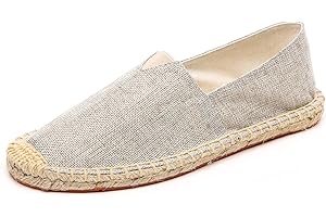 Altxic Herren Comfort Canvas Slip auf Espadrilles Flat