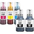 LAIPENG E102 Ink Refill Bottles Compatible with T102 Ink Multipack for ET-2700 ET-2750 ET-2751 ET-2756 ET-2850 ET-2851 ET-2856 ET-3700 ET-3750 ET-3850 ET-4850 ET-4856 ET-15000 Printer (BK*2/C/M/Y)