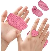 Ergonomik Fitness El Koruyucu, Avu&ccedil; İ&ccedil;i Koruma Dambıl Fitness Ağırlık Kavrama Pedi Kondisyon, Barfiks, Pembe Kaymaz Y&uuml;zeyli, 
