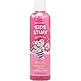 Kids Stuff Pink Sparkling Bubble Bath | Kids Bubble Bath with Strawberry Swirl Scent | Turns Water Pink & Sparkling for Bathtime Fun | Dermatologically Tested | Mild & Gentle on Skin | Vegan | 300ml