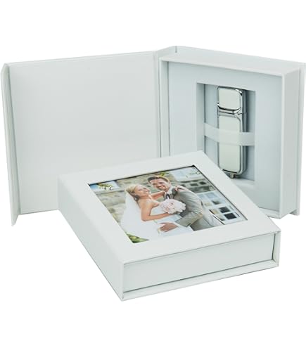 Elegantdisk Case USB. Étui, 1 Slot, Blanc, Douce Boucle, 15 X 13,5 Cm, 7 X 3 Cm, Kwmobile, Protection Des Clés USB Pendant Le Transport