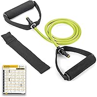 FEGSY Resistance Tube Exercise Bands for Stretching, Workout, and Toning for Men, and Women (Multicolor)