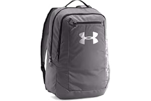 Under Armour Wytrzymały plecak podróżny z kieszenią na laptopa, wodoodporny plecak na laptopa na każdą pogodę Mężczyźni Ua Hustle Backpack Ldwr (1 w zestawie)