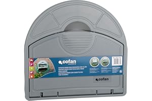 Cofan Support Mural pour Tuyau avec tiroir | Support pour tuyaux d'arrosage | Pratique et Polyvalent pour Le Jardin | Résistant et Durable