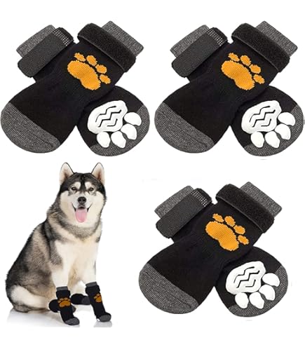 Scarpe Per Cani Taglia S - Protezione Zampe Antiscivolo Per Esterni - Larghezza 3.7cm - Foto 12