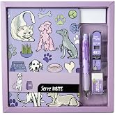 SERVE DEFTER SETI - DESENLİ LAVANTA &Ouml;ZEL KUTUDA