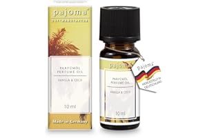 ‎PAJOMA pajoma® Duftöl 10 ml, Vanilla & Coco | feinste Parfümöle für Aromatherapie, Duftlampe, Aroma Diffuser, Massage, Naturkosmetik | Premium Qualität