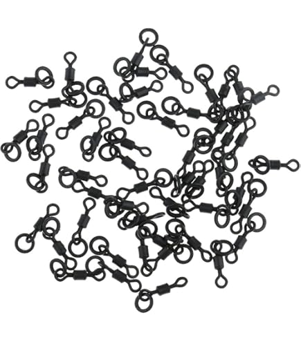 Iron Claw Hard Mono Klemmrohre – 30 Stück, 16 Mm Lang, 2,0 Mm – Für Harte Mono- Und Fluorocarbon-Vorfächer
