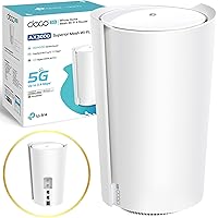 TP-Link Deco X50-5G AX3000 Whole Home Wi-Fi 6, 5G/4G+Cat 6 Router,Add on Single Unit for All WiFi 7/6/5 Deco Mesh Pack for Ex
