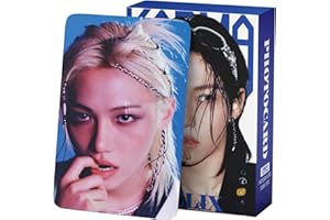 YUTO Stray Kids Photocards 127 PCS Stray Kids KARAMA Photo Cards World Tour Photocards Lomo Card Gift Lomo Cards Merch for Boys and Girls (Felix Karama)