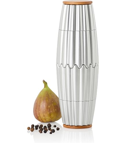 AdHoc Levo Salz- Oder Pfeffermühle 21 Cm - Keramikmahlwerk & Eschenholz