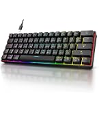 Spirit Of Gamer Kabellose Gaming-Tastatur – Halbmechanisch, TKL, Bluetooth, 65% Layout, Spanisches QWERTY