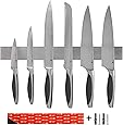 Barre Magnétique Professionnelle LMETJMA Pour Couteaux, Inox, 30/40/50cm, Neuve