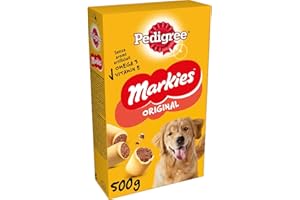 Pedigree Markies Snack, Biscotti per Cane, Confezione da 12 x 500 g