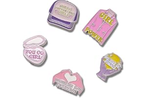 Crocs Emerald Pearl Gem 5 Pack, Charm Decorativi per Scarpe Unisex-Adulto, Multicolore, Taglia Unica