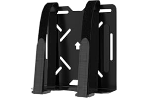 AIWEIWA Supporto universale per Mini PC Supporto a parete regolabile e VESA per Mini Computer Modem Dispositivi UPS Scatole cavi e altro supporto Mini PC per Dell HP Lenovo con fascette e viti