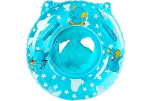 JIAMAOHUA Baby Swimming Float,Inflatable Baby Swimming Ring Baby Float,Baby Swimming Pool Floats for 3-36 Months,Baby Pool Float with Safety Seat and Handle,Baby Floats for Swimming 0 12 Months Toddlers Infant