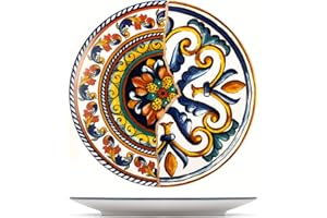 H&H 6620203 Naczynie Owoce Positano, Stoneware Dekorowane, 21 cm