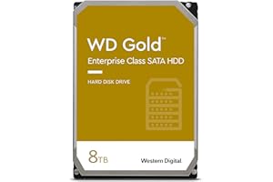 ‎WESTERN DIGITAL WD Gold™ 8 TB Interne Festplatte 8.9 cm HDD (3.5 Zoll) SATA III, Enterprise HDD, Gold