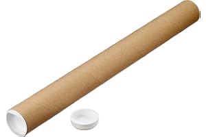 Q-Connect Tubo De Cartón Portadocumentos Tapa Plástico 40X430 Mm