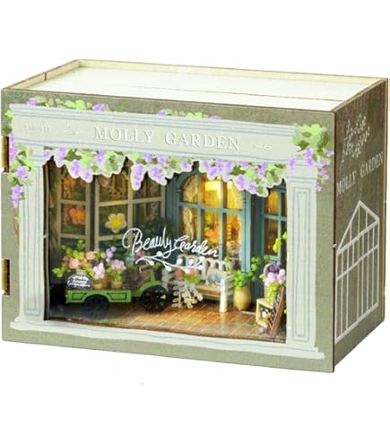 Cute Room - DIY Miniatuur Poppenhuiskit, Doe-Het-Zelf