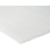 Zelsius Hohlkammerstegplatte 4 mm | 113 x 60,5 x 0,4 cm | Gewächshausplatte | Doppelstegplatte für Gewächshaus, Garten Treibh