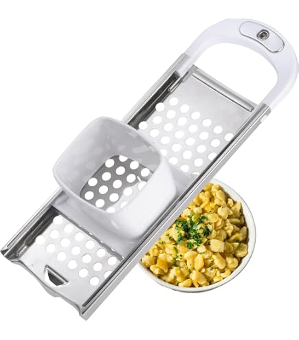 Tupperware Spätzleria P22 Râpe à Spätzle Avec Spatule - Blanc Rouge Original