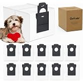 Oxfraki 10'lu paket elektrikli s&uuml;p&uuml;rge torbası, Dreame L10s/X40/L40/L20/X50 Ultra, Mova E30/P50 Ultra, E12 filtreleme ile uyu
