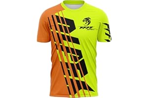 FFFF & OLFEH MTB Trikot,Herren Radtrikot Fahrradtrikot Kurze, Motocross | MX MTB Mountainbike,Shirt Downhill Fahrrad Jersey Schnelltrocknend