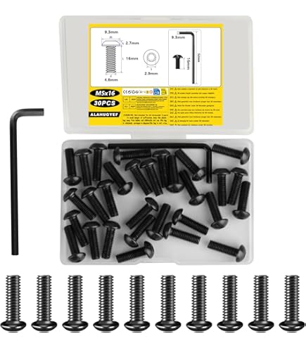 Cyclingcolors 20x Coprivite Tappo Vite M6 Nero Brugola Esagonale Plastica Cappuc - Foto 8