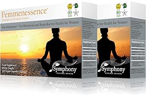 SYMPHONY NATURAL HEALTH Natural Health International Femmenessence MacaHarmony - All Natural Gelatinized Maca Supplement to Support Women's Hormone Balance, PMS, Acne & Healthy Skin, Regular Menstrual Cycle & Fertility