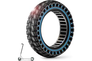 BANGTING 1PCS 60/70-6.5 Pneu Plein pour Trotinette Electrique, 10x2.5 Pouces Roue, 10x2.50-6.5 Pneus pour Ninebot Max G2 / G30 / G30D / G30E / G30E / G30LP / G30D II / G30 Max (Bleu)