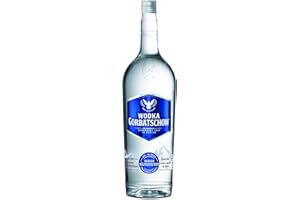 ‎GORBATSCHOW Gorbatschow Wodka 37,5 Prozent vol. (1 x 3 l) Premium Vodka - mild, klar und rein im Geschmack, pur als Shot oder gemixt als Cocktail oder Longdrink genießen