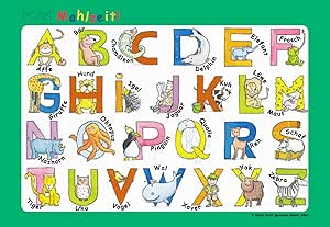 PONS Mahlzeit Deutsch 1. Alphabet/Rund ums Jahr. 2 Tischsets für Kinder