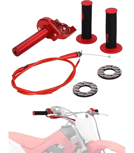 Câble D'accélérateur Et Poignées Pour Mini Moto 50cc-250cc - Compatible Coleman, MBX, Warrior, Doodlebug