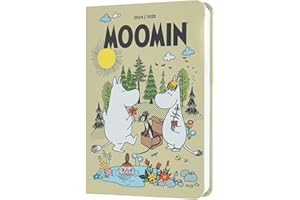 Grupo Erik Moomin Diary 2024-2025 | 17 Months A6 Diary 2025 Week To View | August 2024 - December 2025 | Mid Year Diary 2024-2025 | Pocket Diary 2025 | Moomin Gifts