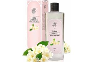 Rebul Jasmine Eau de Cologne | Kölnisch Wasser für Herren Glasflasche 250ml After Shave, Cologne, Rasierwasser für Herren und Damen