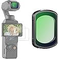 NEEWER Magnetic Black Mist Diffusion 1/2 Filter Compatible with DJI Osmo Pocket 3 Enhance Cinematic Footage, Dreamy Cinematic Effect Lens Filter Action Camera Accessories, with 2 Screen Protectors