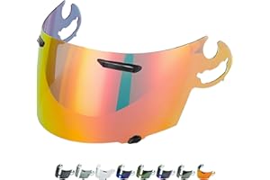 Everalo Visiera Arai Chaser V - Rx7 Gp - Axces 2 - Axces 3 - Quantum St - Quantum St Pro - Rebel - Signet Q - Vector 2 - Corsair V - RR5 - Visiera Casco SAI Type (Rosso Cromo)