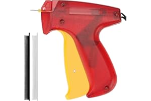 ACETEK Etikettierpistole für Kleidung, Micro Stitch Gun Mini Stichpistole für Kleidung, Stitchy Quick Clothing Fixer mit 1920 Plastiknadel, Etikettenpistole Kleidung Quilten Nähen Säumen Schnellstich