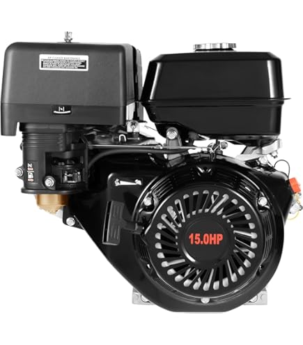 Motore Loncin 6.5 HP - 196 CC, Albero Verticale 22x80 Mm, Per Rasaerba - Foto 6