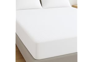 HAIYMA- Protector Colchón 150x190/200 | Protector Colchón Impermeable 100% Silencioso, Funda Colchón Acolchada 350 g/m², Altura 30 cm | Cubre Colchón de Calidad Fabricado en España (150x190/200)