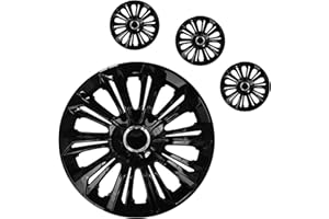 KB TOOLS Hubcaps Universal – 14 15 16 Inch – Compatible With A Wide Range Of Car Models – Large Variety Of Colours – Fit Premium Quality Wheel Trims