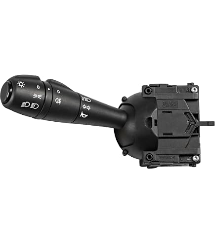 Interrupteur Clignotant Direction Noir 8201167988 | Commutateur Colonne De Direction Compatible Multiple Modèles