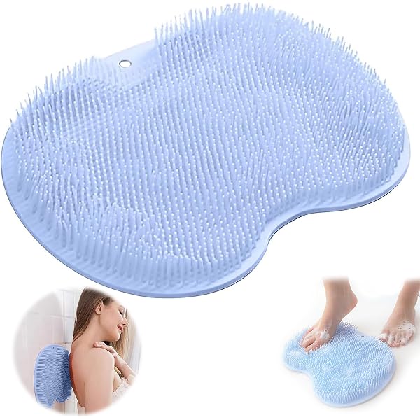 GLEAVI Rückenwaschbürste Mit Langem Griff – Aus TPR/ABS, Für Dusche & Bad, Ideal Für Schwer Erreichbare Stellen
